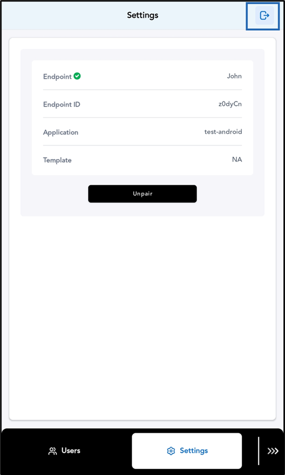 How to Log out of the Oloid DeviceLock... - screenshot 3