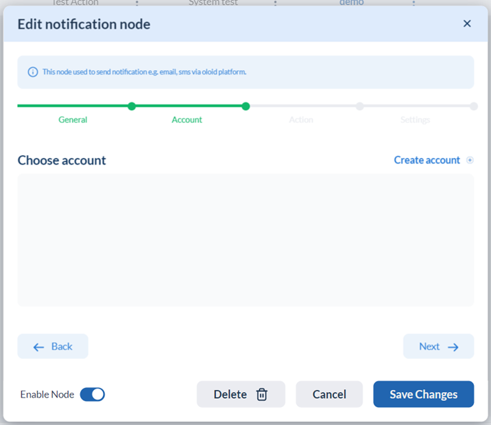 Oloid Account - screenshot 3