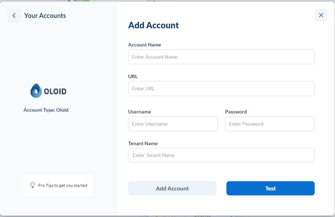 Oloid Account - screenshot 2