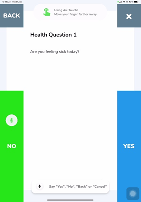 Using the Oloid Verify/Connect App - screenshot 9