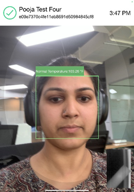 Using the Oloid Verify/Connect App - screenshot 5