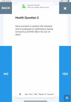 Using the Oloid Verify/Connect App - screenshot 10