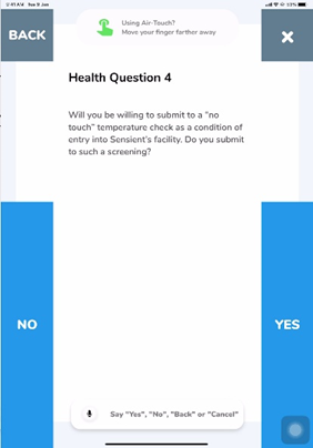 Using the Oloid Verify/Connect App - screenshot 14