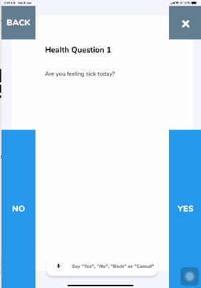 Using the Oloid Verify/Connect App - screenshot 8