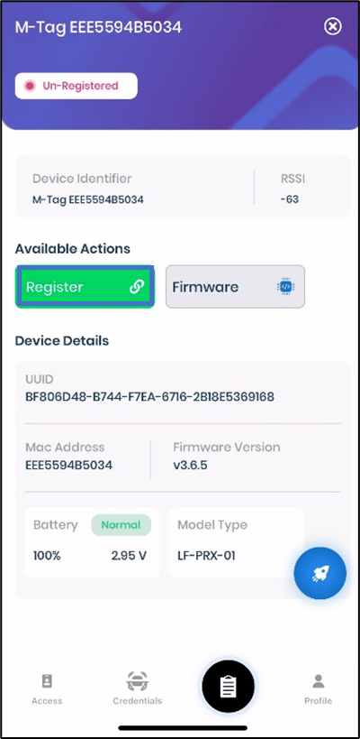 Register M-tag (Completed) - screenshot 2