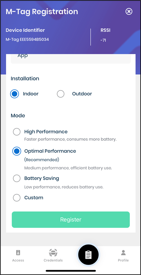 Register M-tag (Completed) - screenshot 3