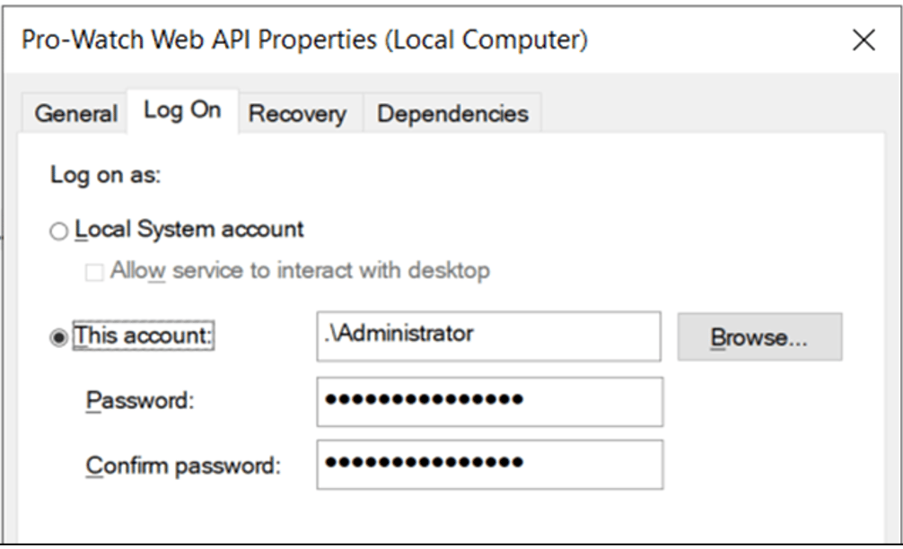 Set up ProWatch for Oloid Workflow... - screenshot 6