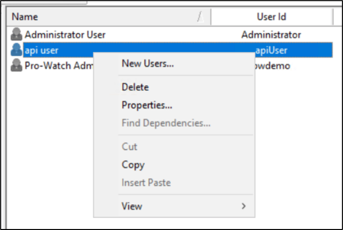 Set up ProWatch for Oloid Workflow... - screenshot 10