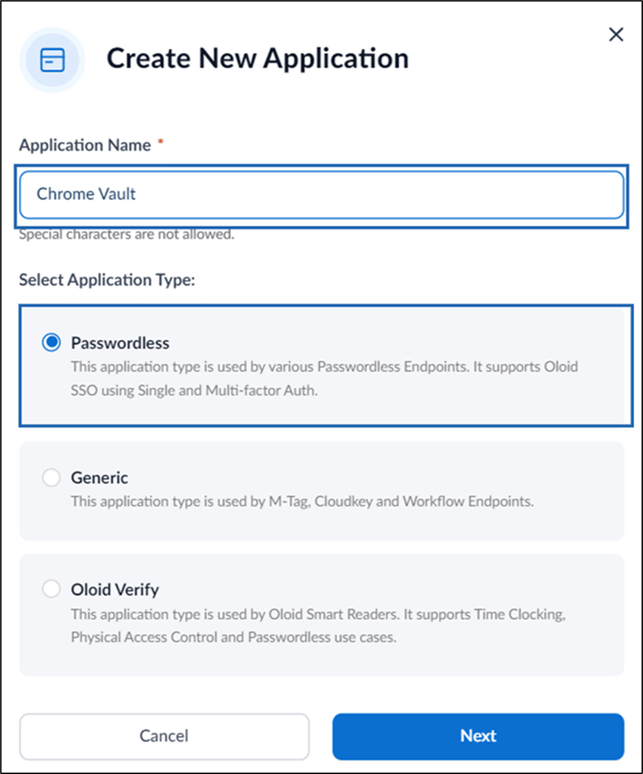 Test Chrome Vault - screenshot 2