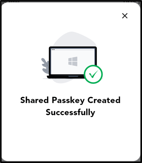 How to Create Shared Windows Passkey in... - screenshot 5