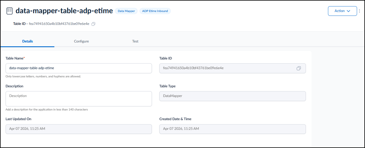 How to Configure Data Mapper Table for... - screenshot 3