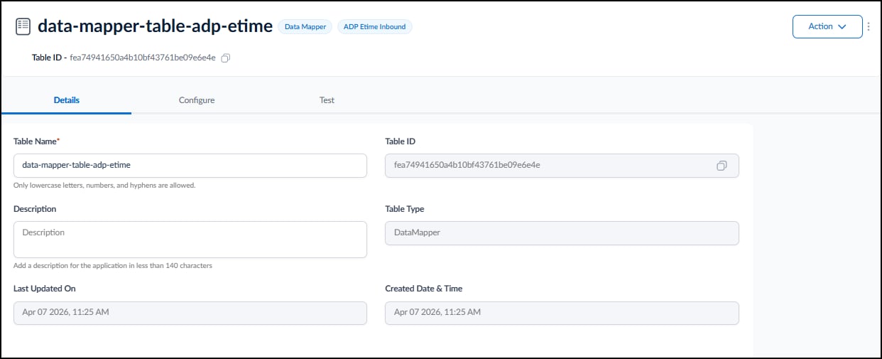 How to Configure Data Mapper Table for... - screenshot 3