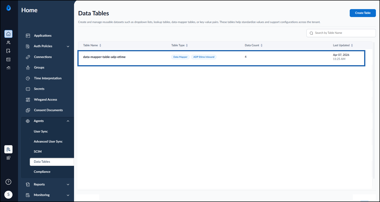 How to Configure Data Mapper Table for... - screenshot 2