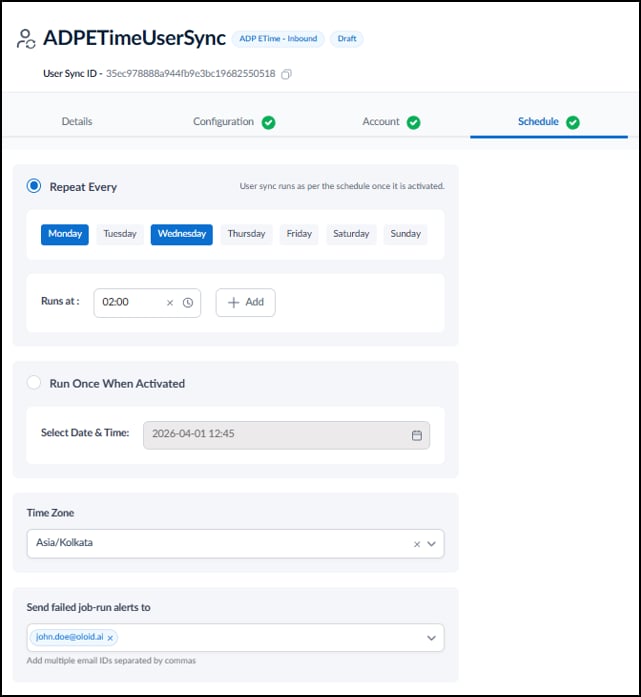 Inbound in the Tenant Admin Portal - screenshot 15