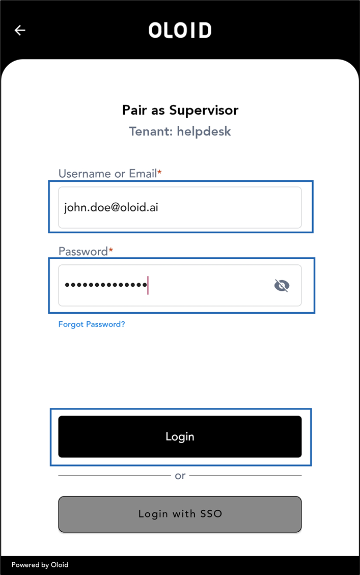 How to pair Oloid DeviceLock App using... - screenshot 4