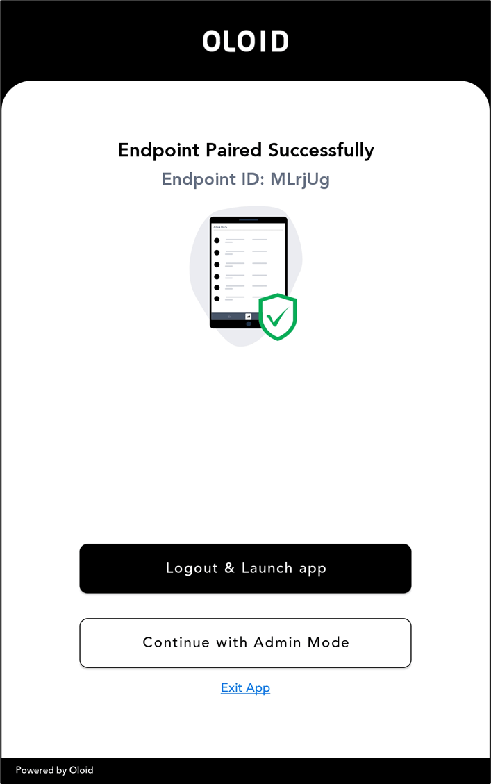 How to pair Oloid DeviceLock App using... - screenshot 11