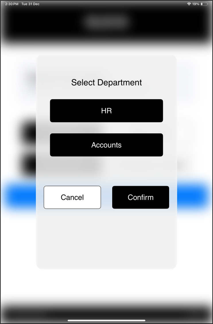 Oloid Connect- How to use Intent screen - screenshot 1