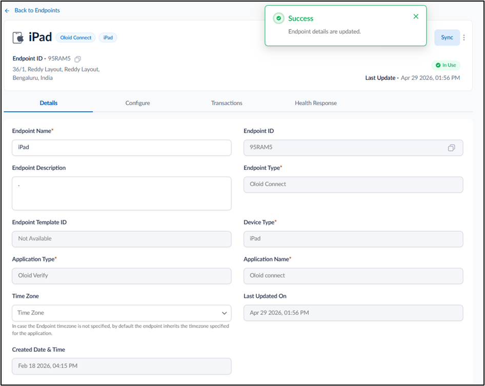 How to Configure Endpoint in the Tenant... - screenshot 5