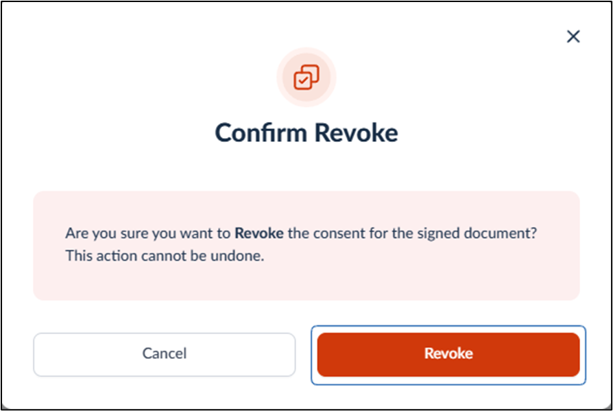 How to Revoke Consent of a User - screenshot 5