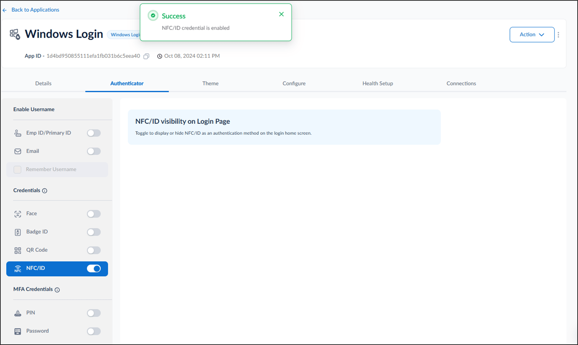 How to enable NFC/ID credential for... - screenshot 4