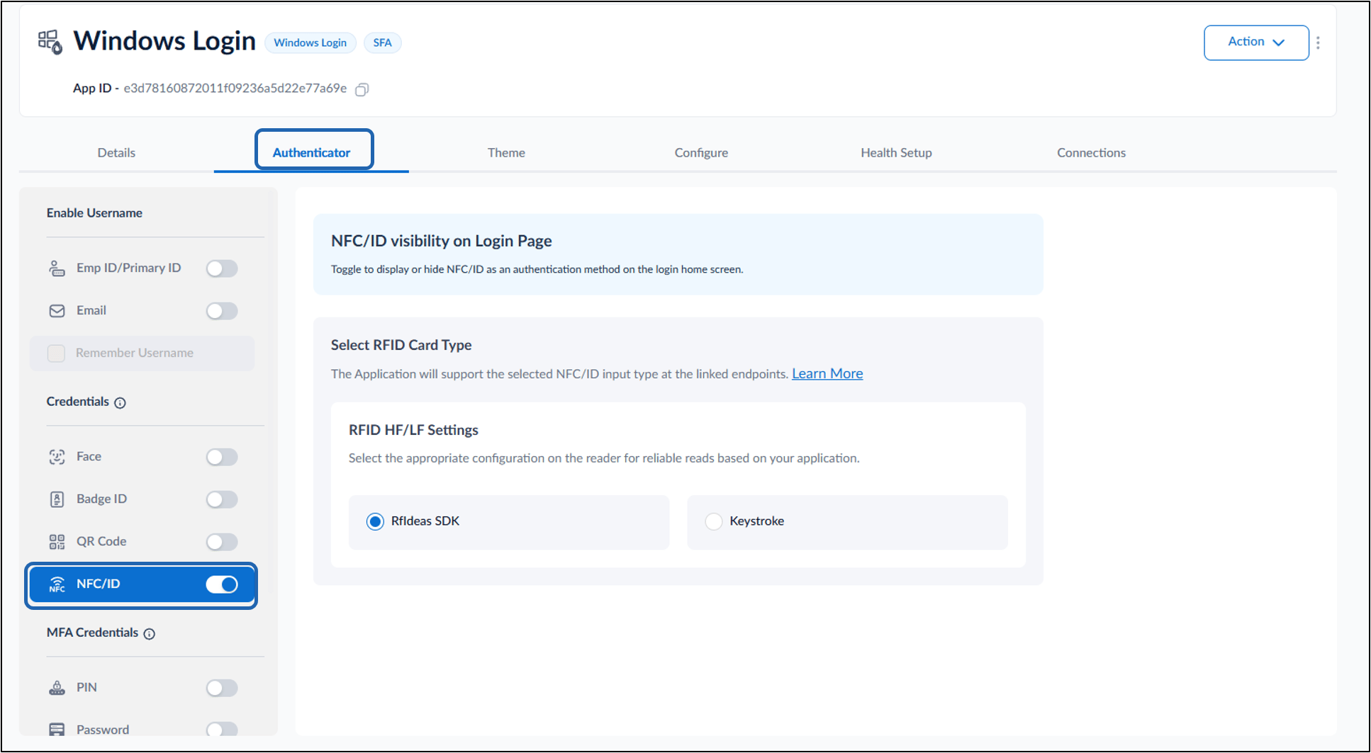 How to enable NFC/ID credential for... - screenshot 3