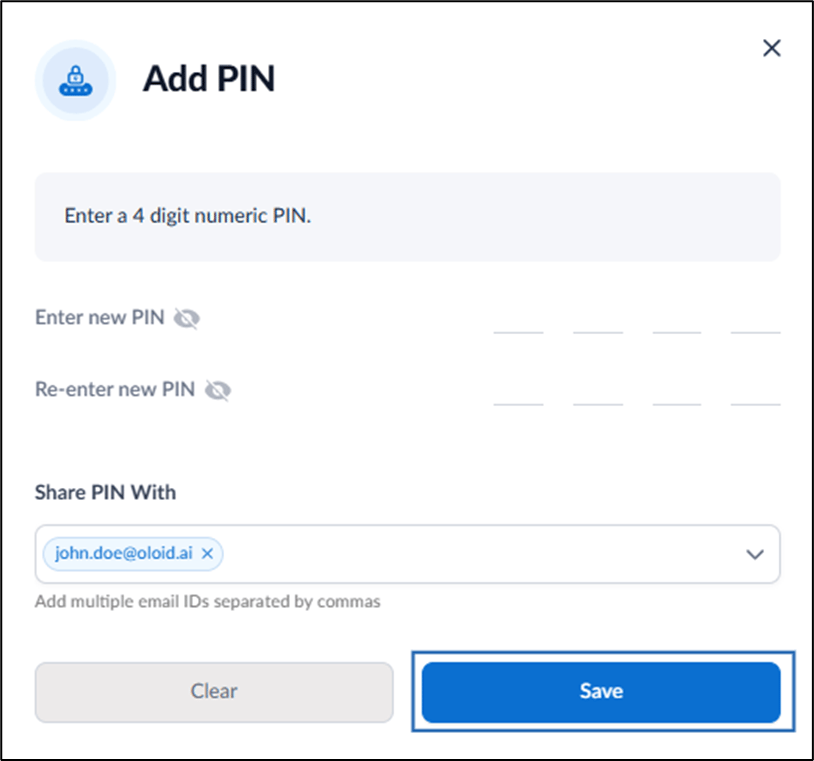 How to reset PIN for User in the Tenant... - screenshot 5
