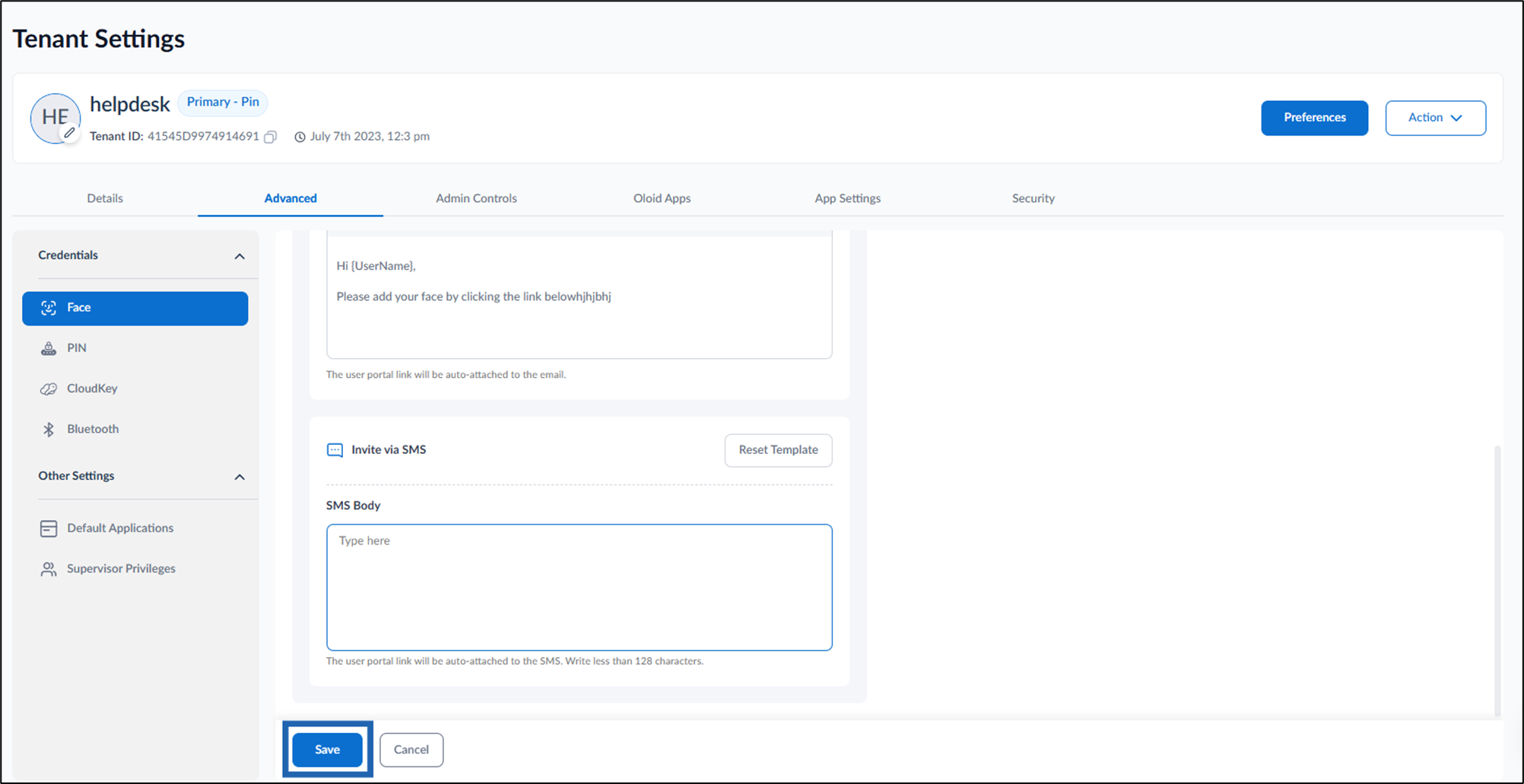 How to Customize SMS Invite Template to... - screenshot 5
