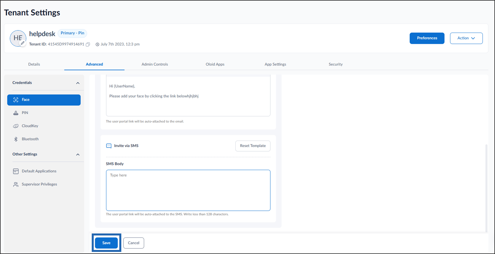 How to Customize SMS Invite Template to... - screenshot 5