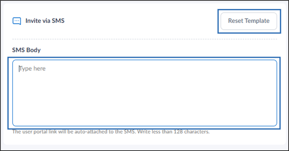 How to Customize SMS Invite Template to... - screenshot 4