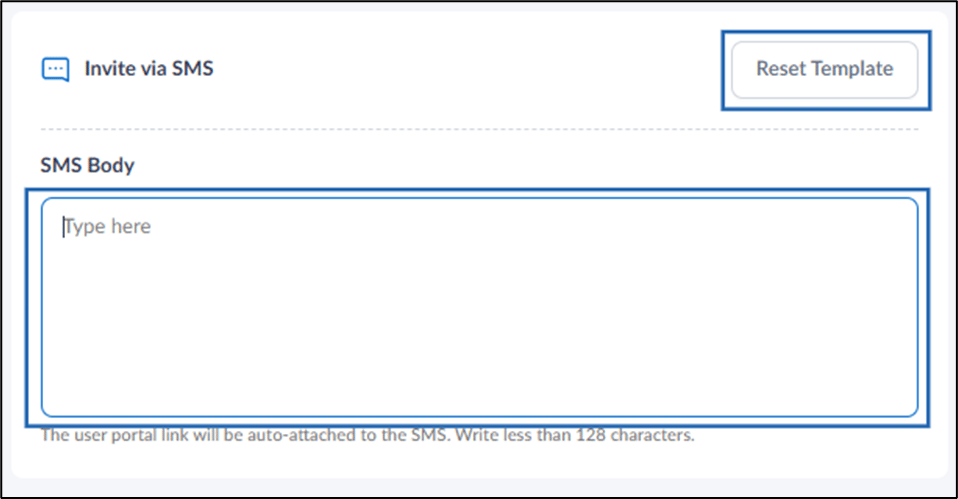 How to Customize SMS Invite Template to... - screenshot 4