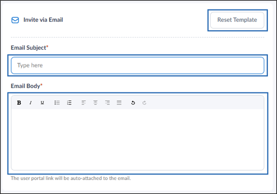 How to Customize Email Invite Template... - screenshot 4