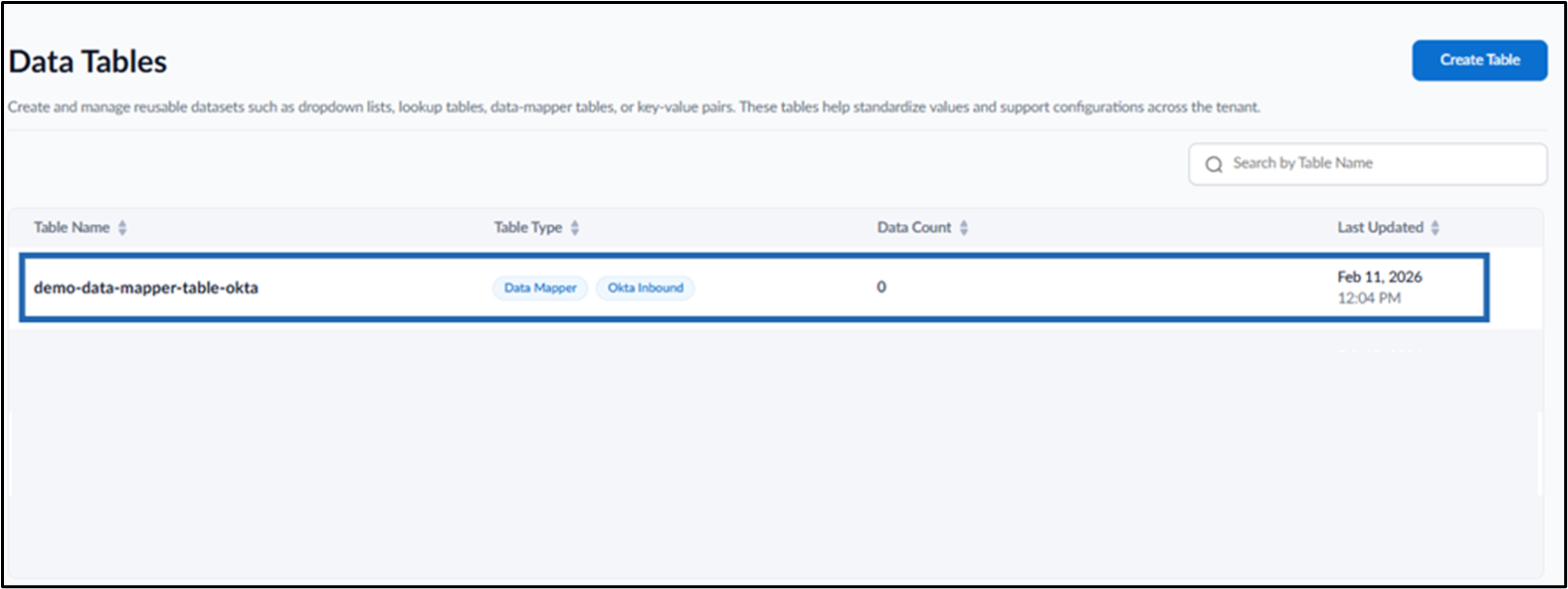 Inbound in the Tenant Admin Portal - screenshot 4