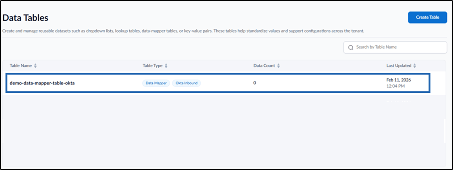 Inbound in the Tenant Admin Portal - screenshot 4