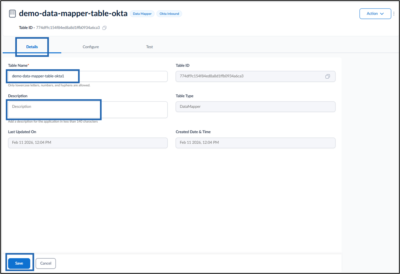 Inbound in the Tenant Admin Portal - screenshot 4