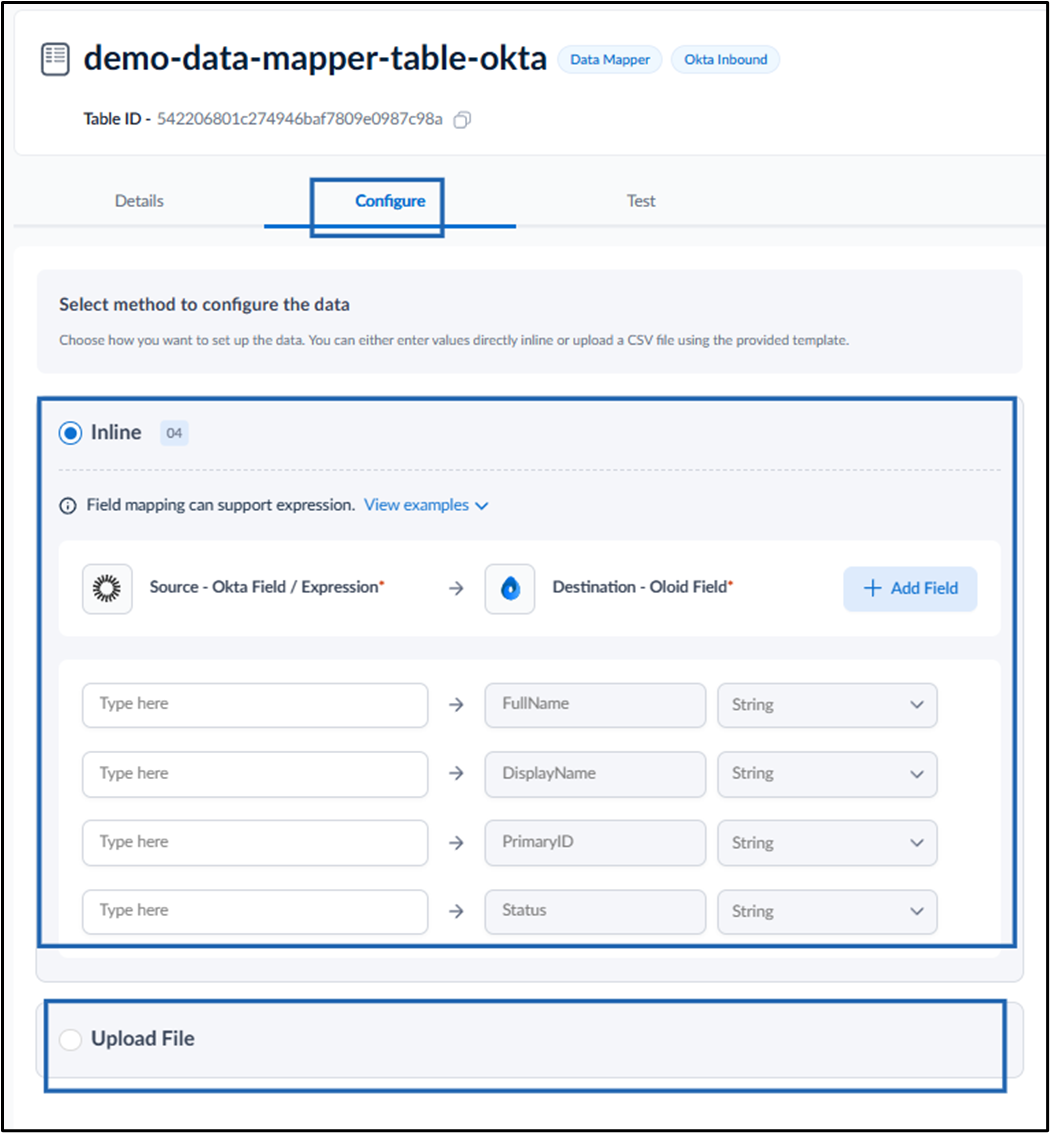 Inbound in the Tenant Admin Portal - screenshot 5