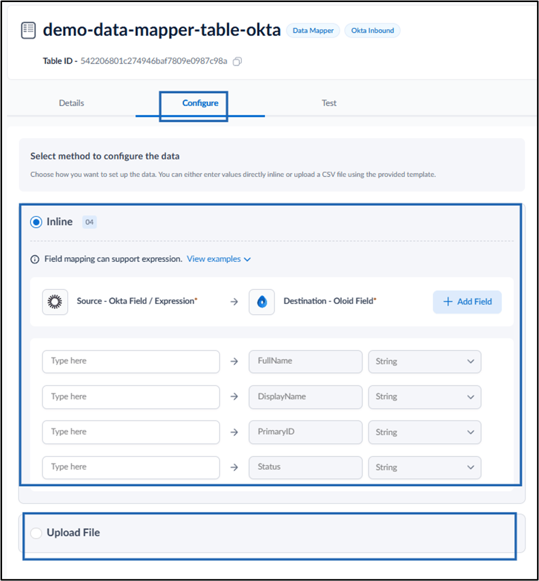 Inbound in the Tenant Admin Portal - screenshot 5