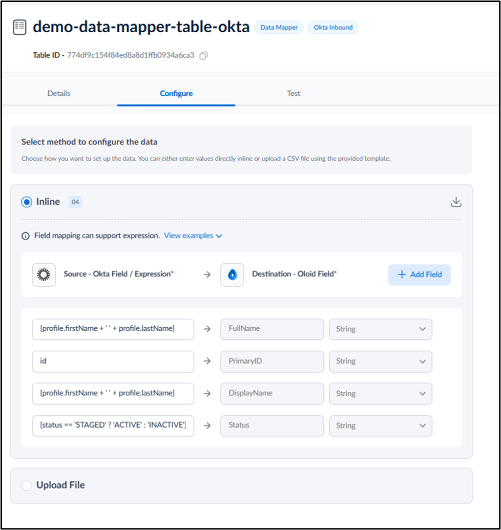 Inbound in the Tenant Admin Portal - screenshot 8