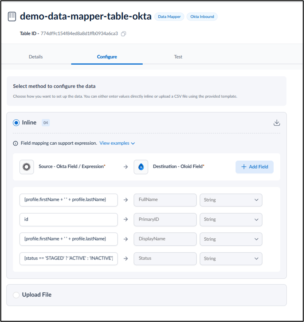 Inbound in the Tenant Admin Portal - screenshot 8