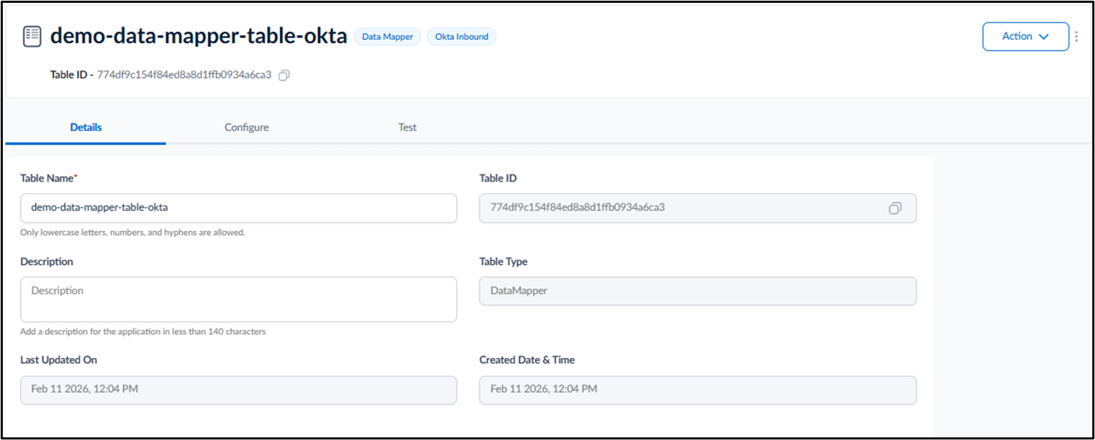 Inbound in the Tenant Admin Portal - screenshot 3