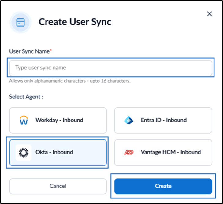 Inbound in the Tenant Admin Portal - screenshot 3