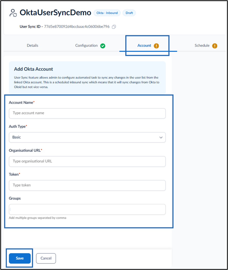 Inbound in the Tenant Admin Portal - screenshot 16
