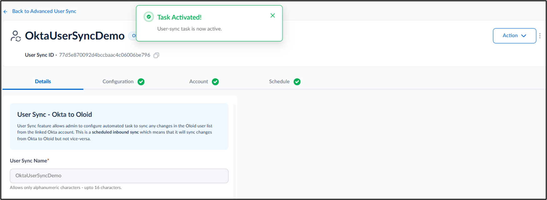 Inbound in the Tenant Admin Portal - screenshot 5