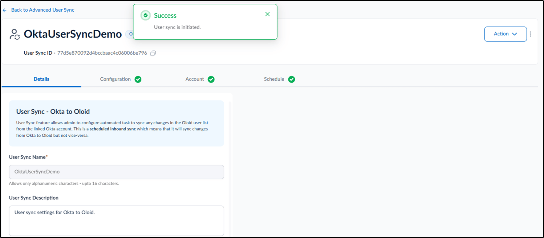 Inbound in the Tenant Admin Portal - screenshot 8