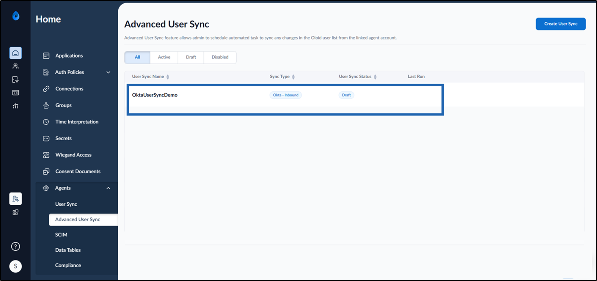 Inbound in the Tenant Admin Portal - screenshot 2