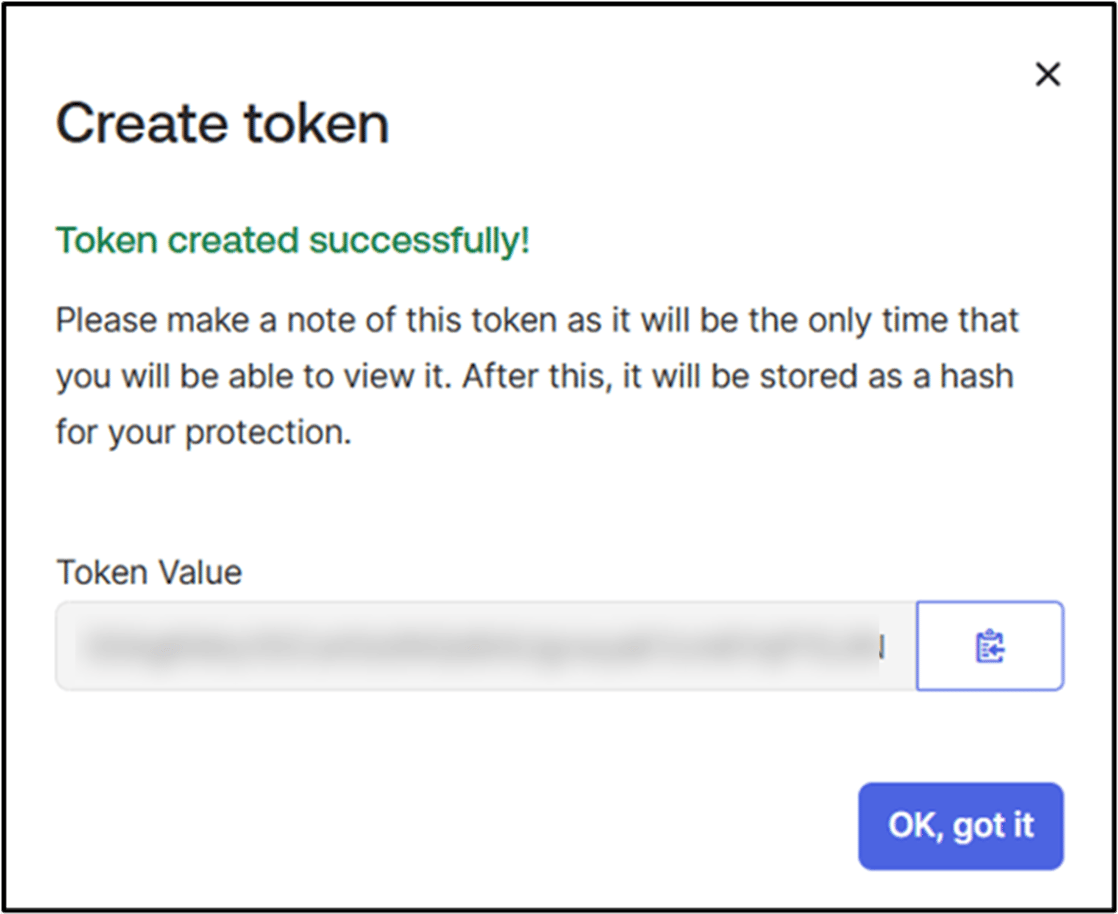 How to Create a Token ID for Advanced... - screenshot 6