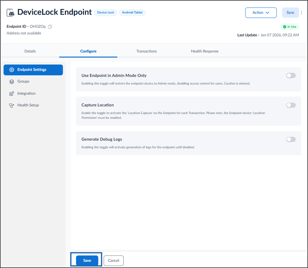 How to Configure Endpoint in the Tenant... - screenshot 5
