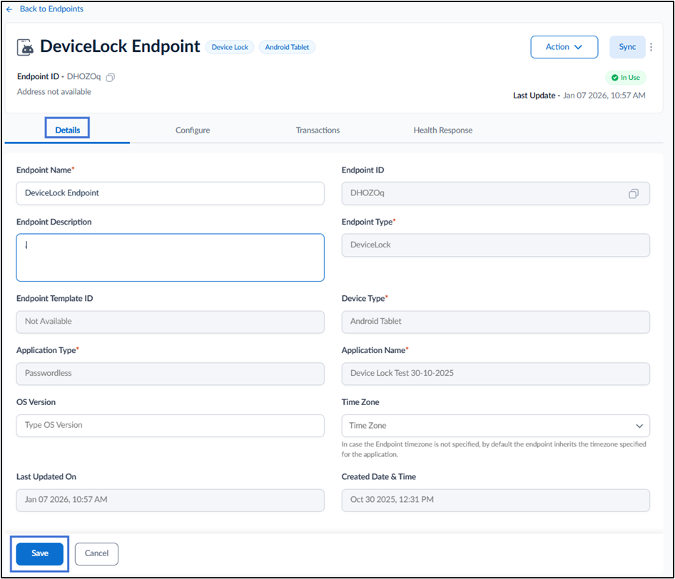 How to Configure Endpoint in the Tenant... - screenshot 4