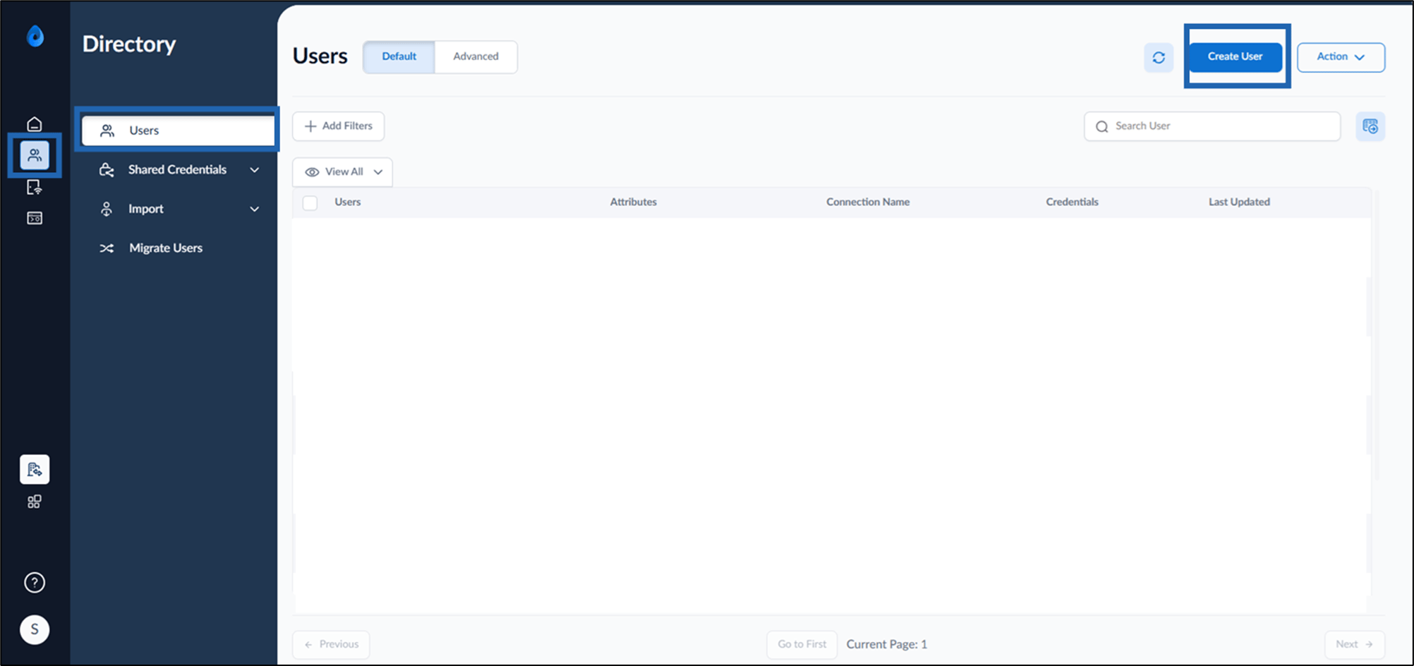 How to Create Users - screenshot 1