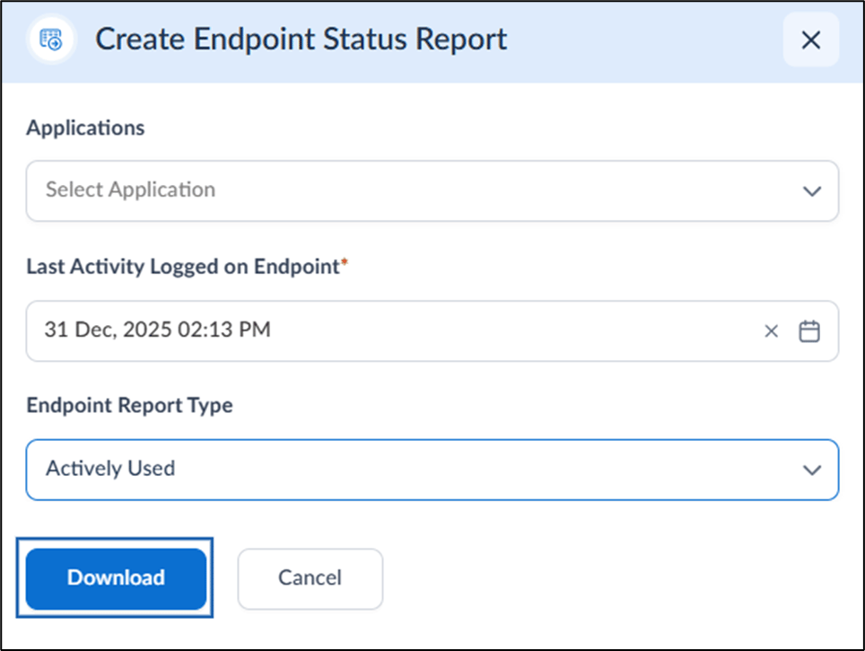 How to create Endpoint status Ad-Hoc... - screenshot 4
