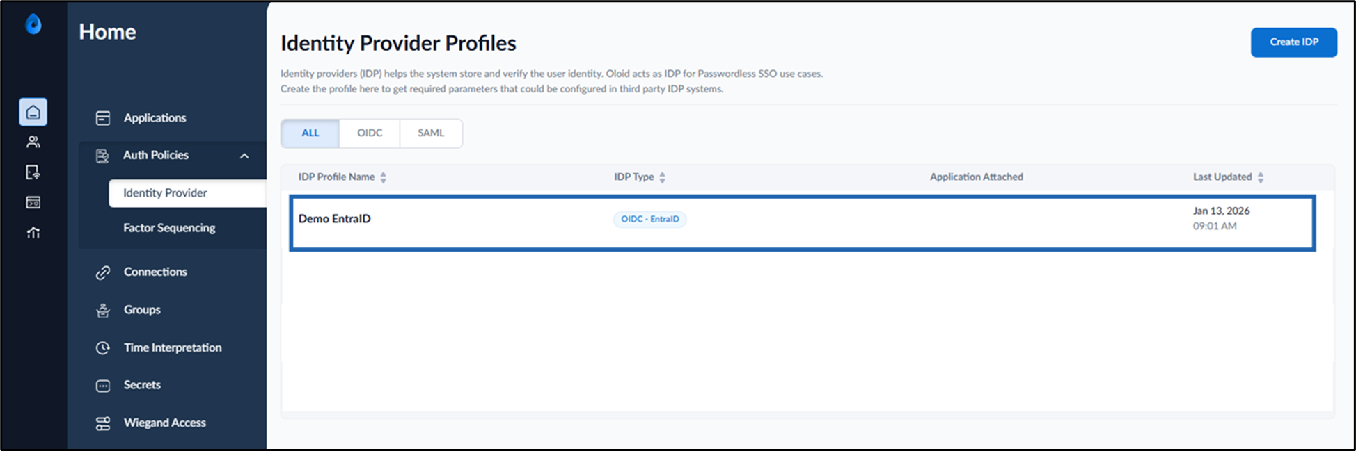 How to Configure IDP Profile for... - screenshot 2
